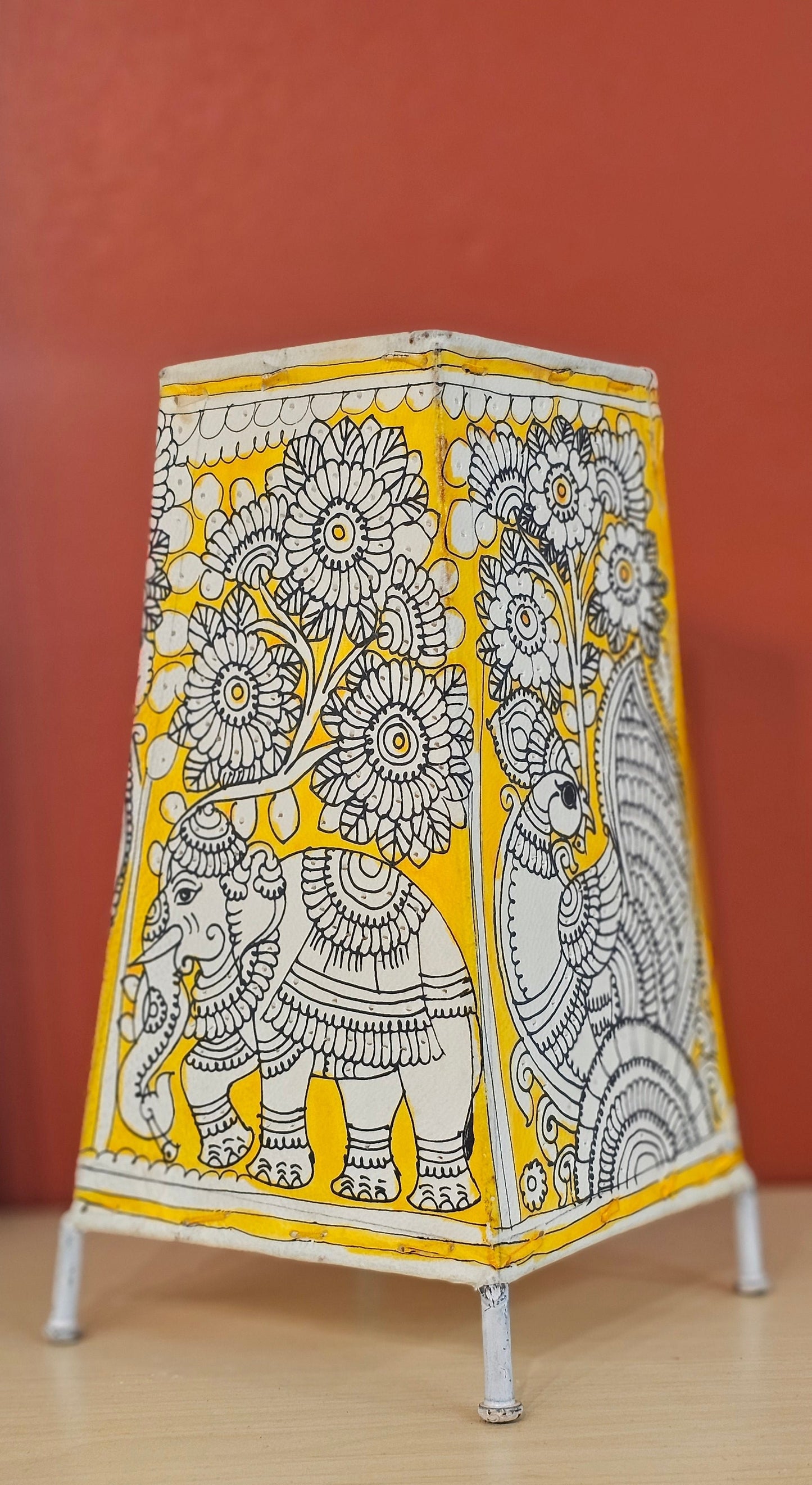 Handpainted Kalamkari Lampshades