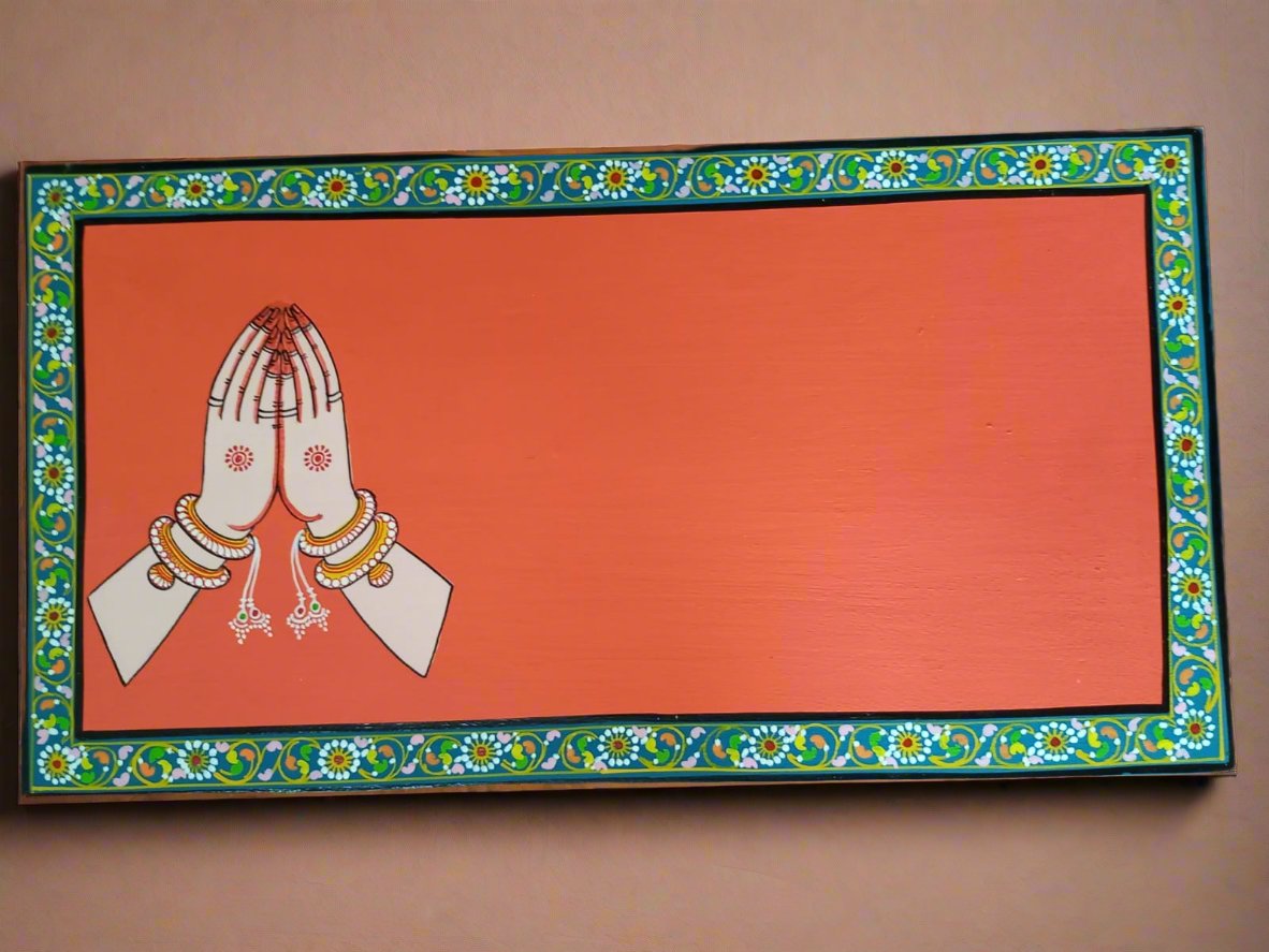 Handpainted Pattachitra Nameplates